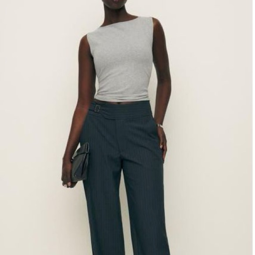 Reformation Gray Tank Top